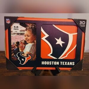 Houston Texans NFL 3D Picture Frame.  NIB
